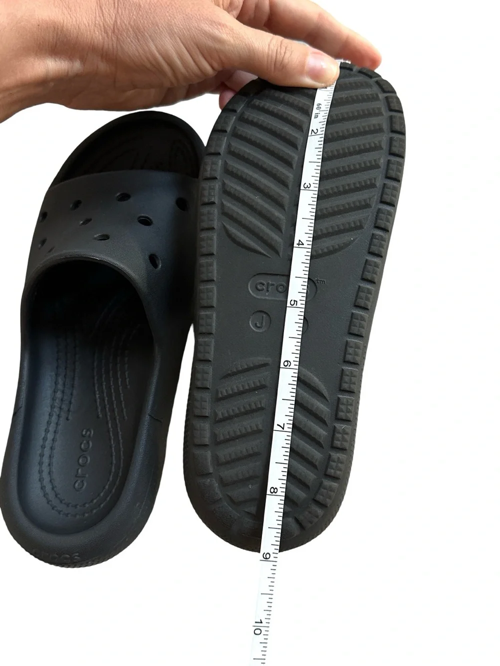 CROCS Black Kids Slide Sandal